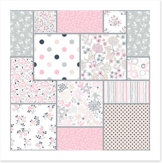 Pretty pinks patchwork