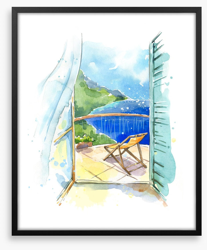 A sea view