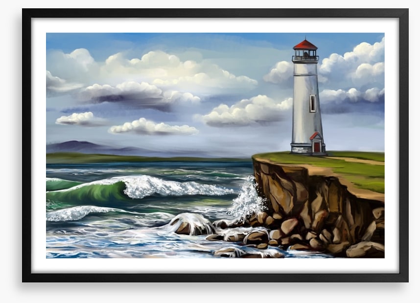 Lighthouse island