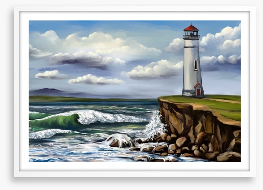 Lighthouse island