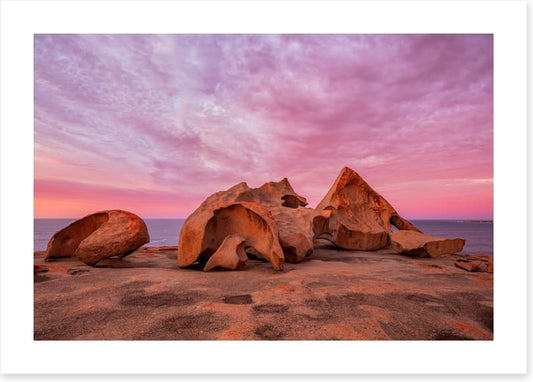 Remarkable Rocks sunrise