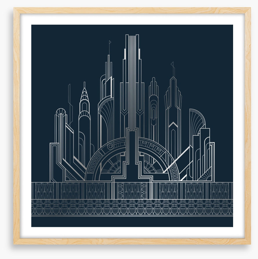 Dark city deco