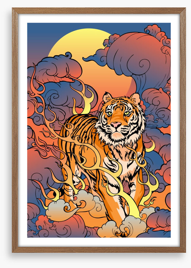 Fire tiger
