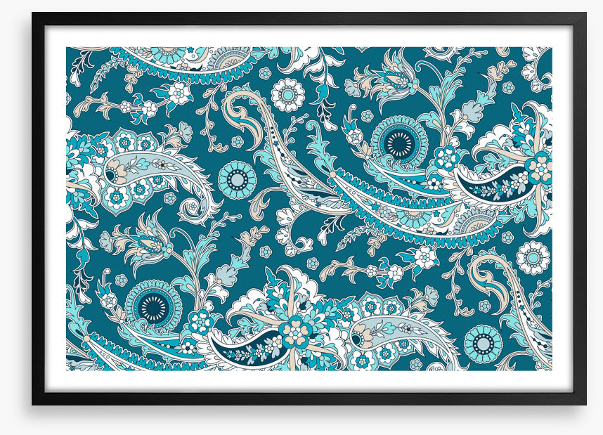 Ocean of paisley