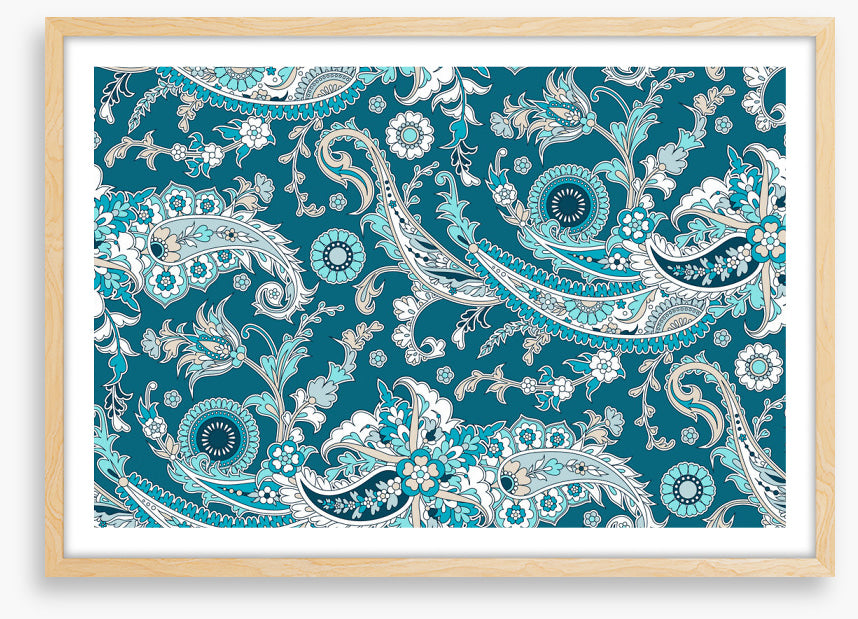 Ocean of paisley