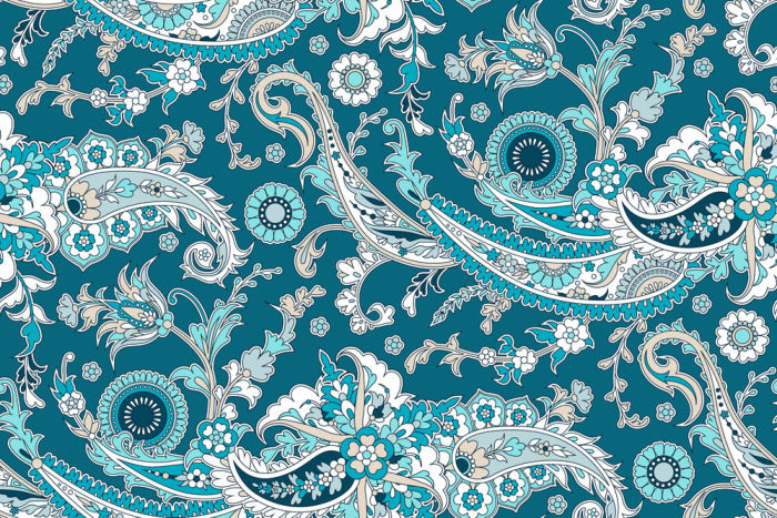 Ocean of paisley