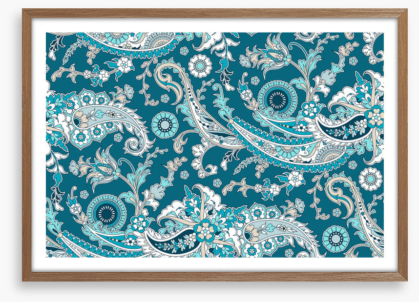 Ocean of paisley