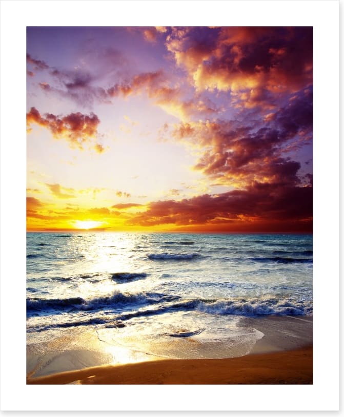Sky and sea