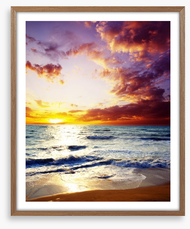 Sky and sea
