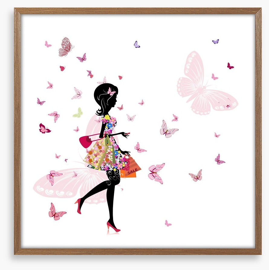 Butterfly girl