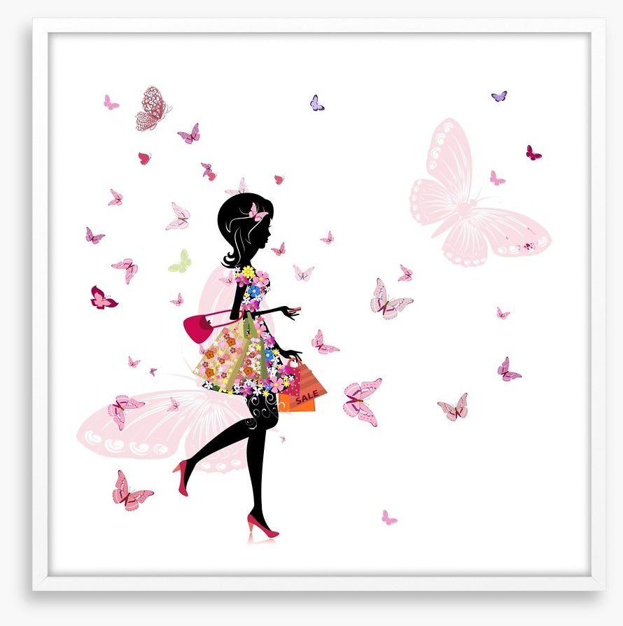 Butterfly girl