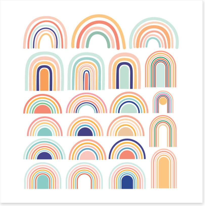 Rainbow arches