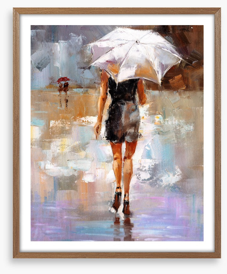 Stilettos in the rain