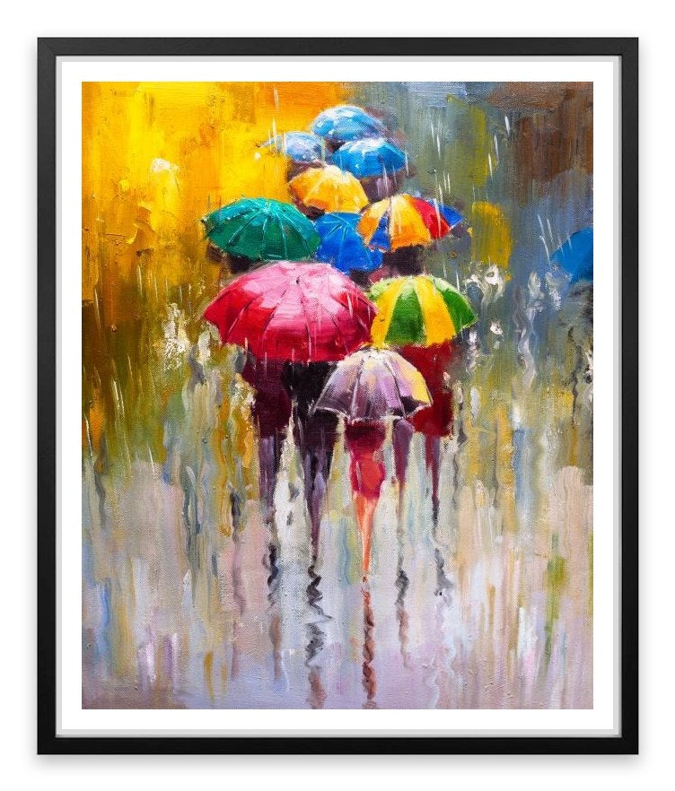 The umbrella parade