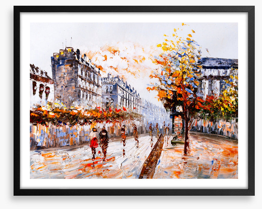 Autumn stroll in Paris