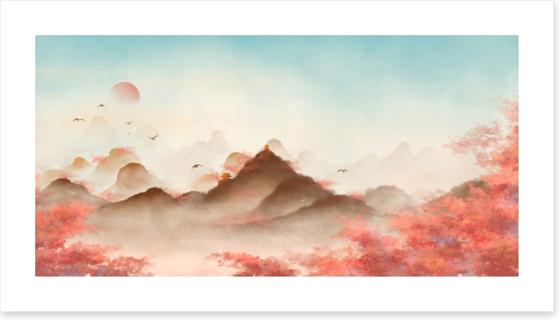 Maple mountain mist