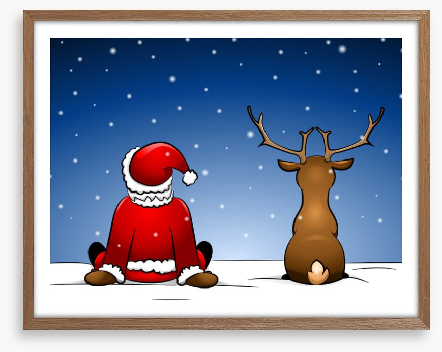 Waiting with Santa