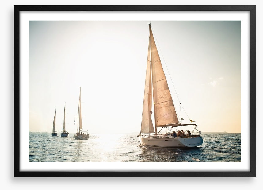 Dusk sailing