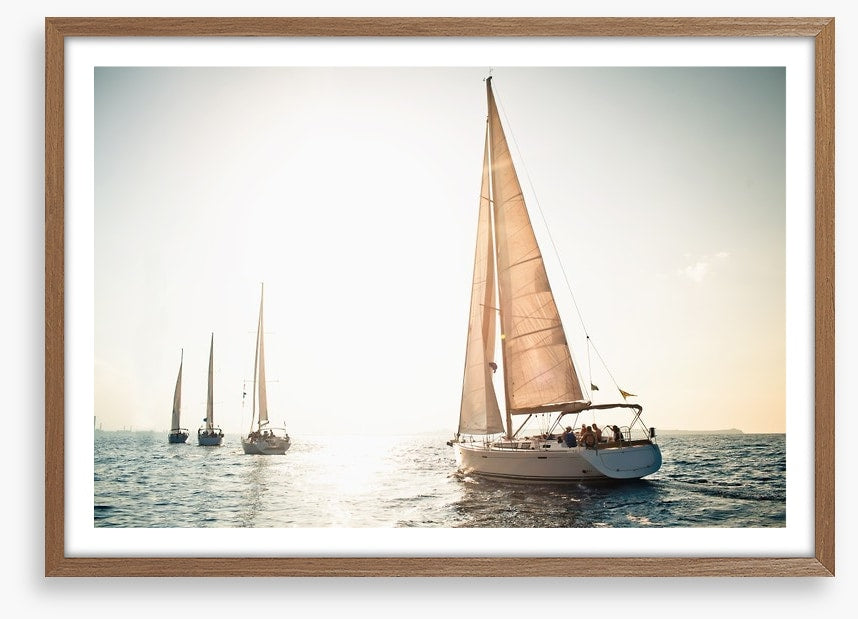 Dusk sailing
