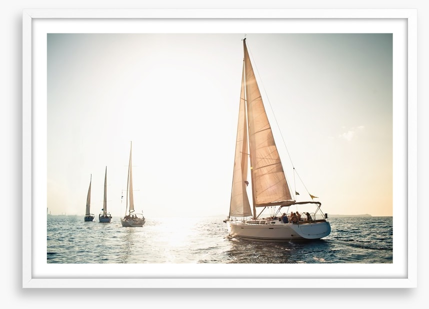 Dusk sailing