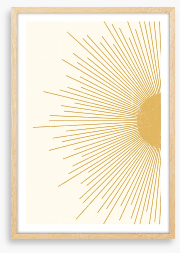 Midday sun