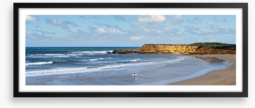 Torquay beach panorama