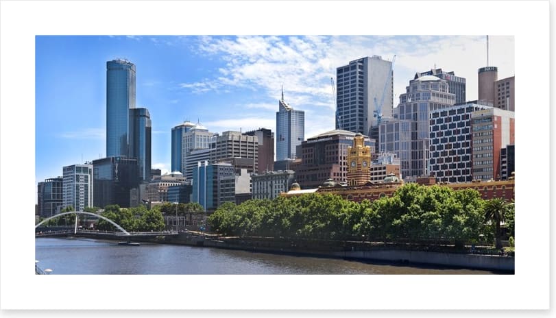 On the Yarra bank