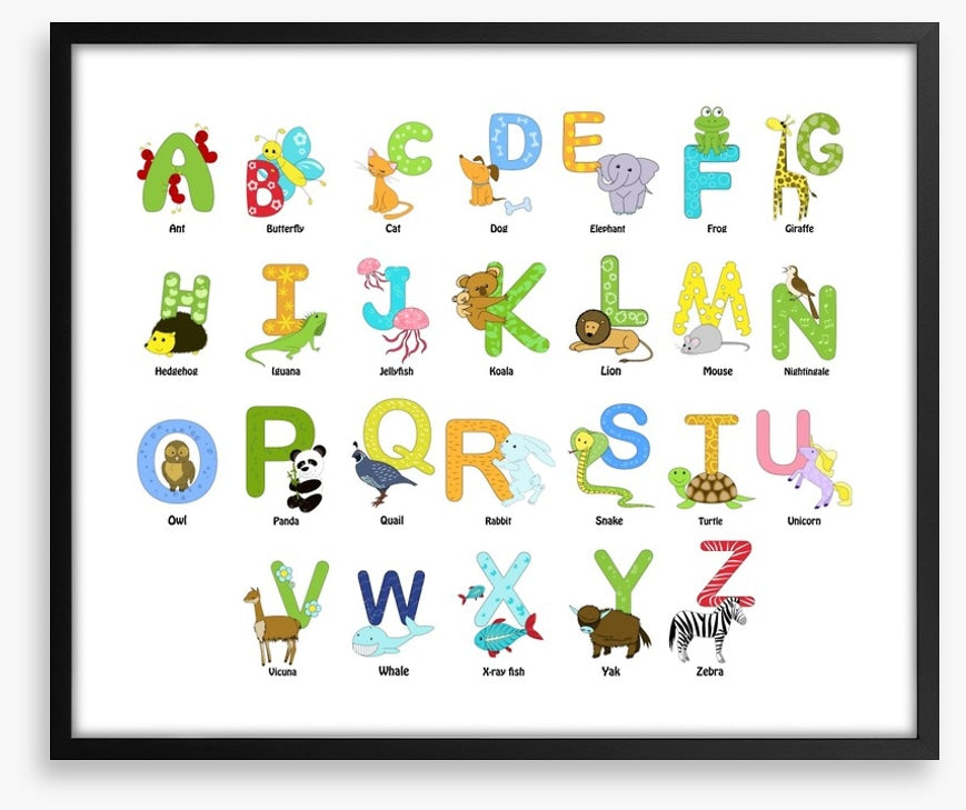 Animal alphabet