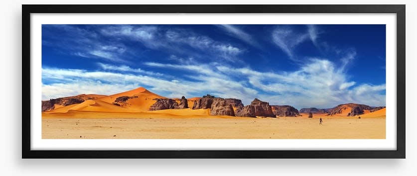 Sahara stroll panorama