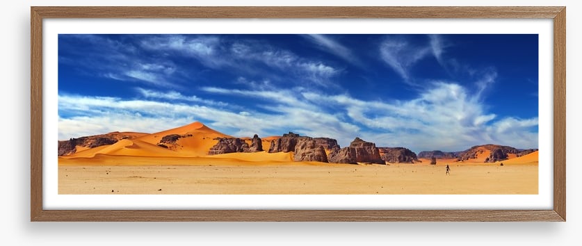 Sahara stroll panorama