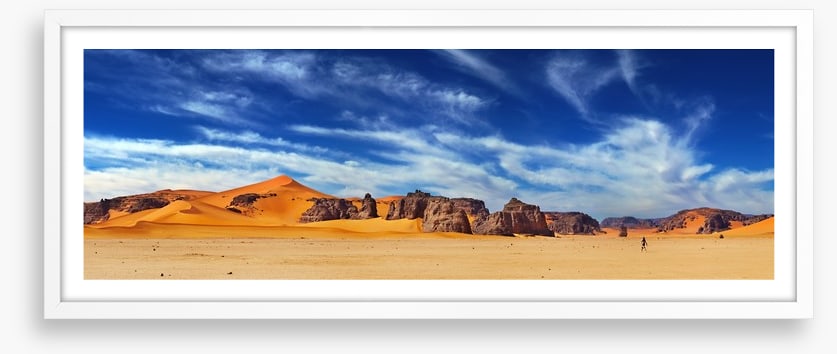Sahara stroll panorama