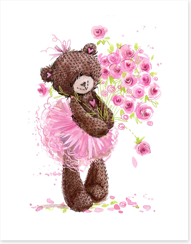 Teddy in a tutu 3