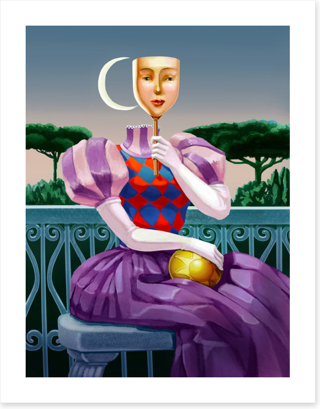 Masking the moon