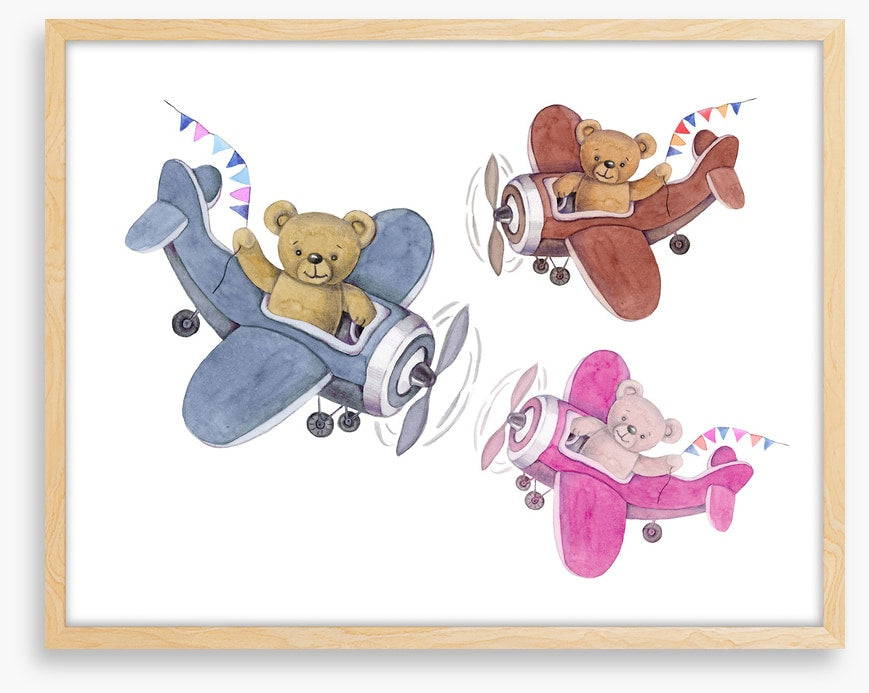 Teddy bear planes