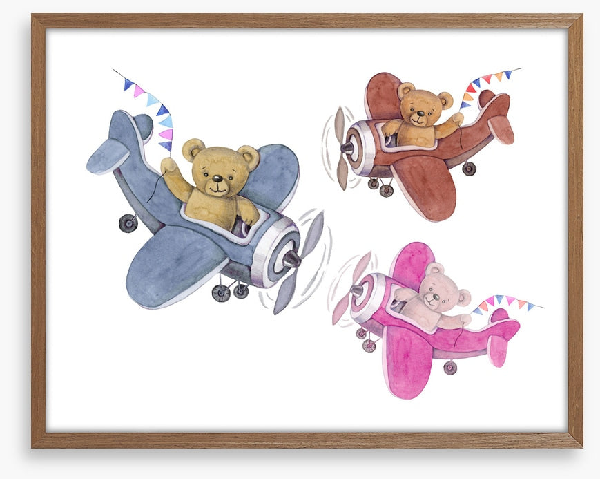 Teddy bear planes