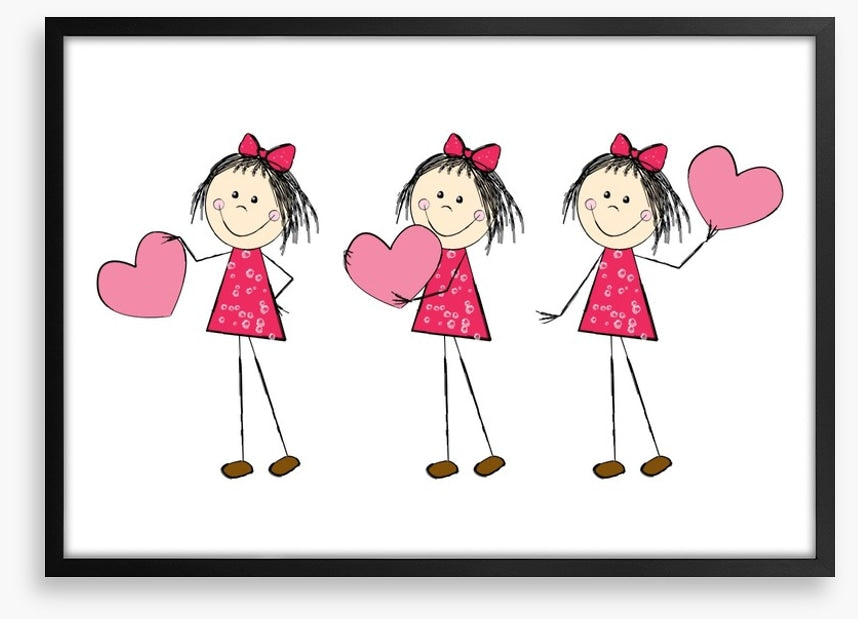 With love and hearts