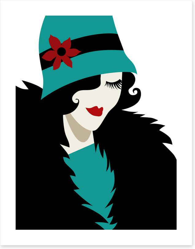 Woman about town