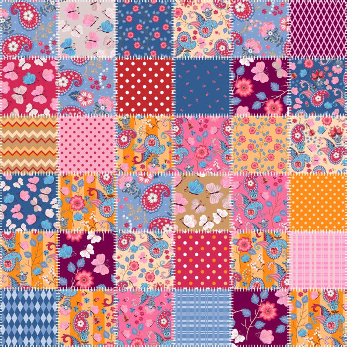 Butterfly pops patchwork