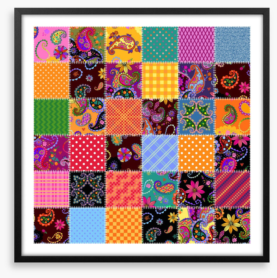 Bright nights patchwork
