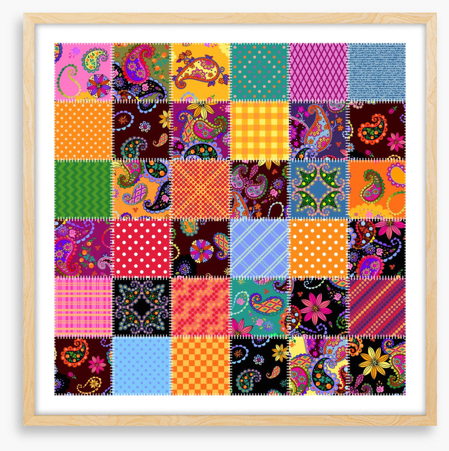 Bright nights patchwork
