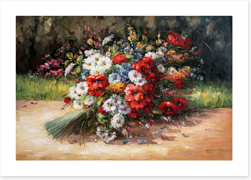 Abandoned bouquet