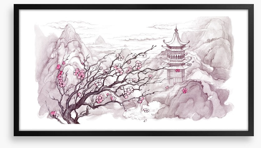 Temple in the mountains