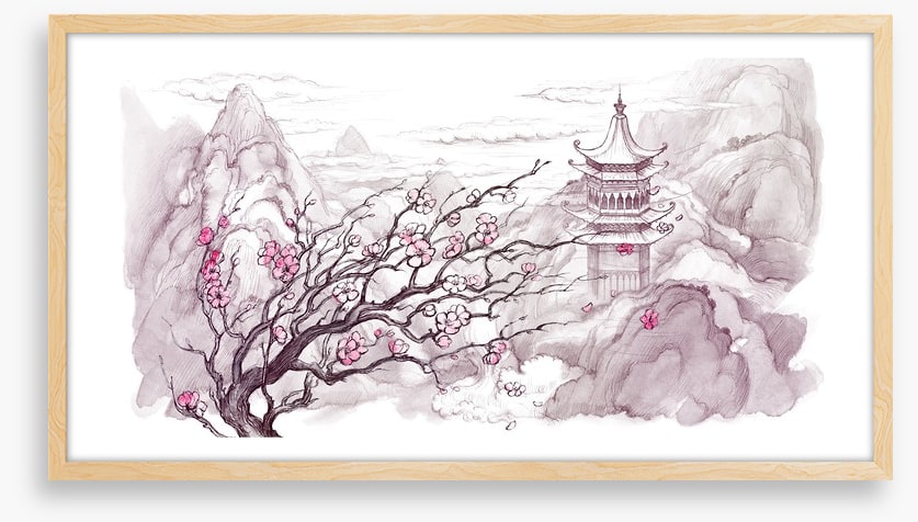 Temple in the mountains