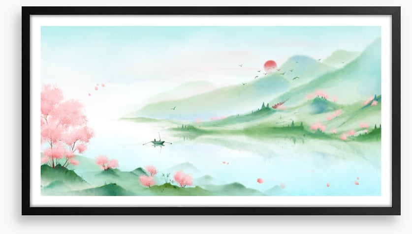 Spring lake sakura