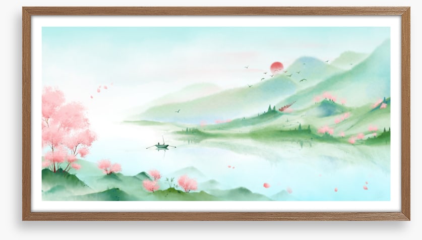 Spring lake sakura