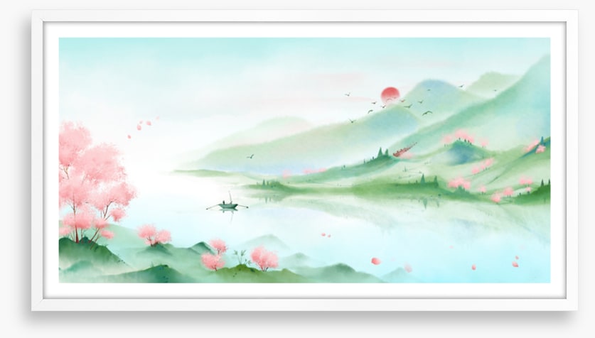 Spring lake sakura