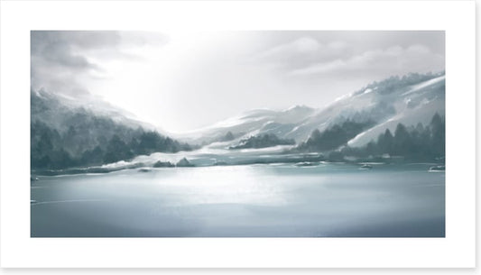 First light on the lake