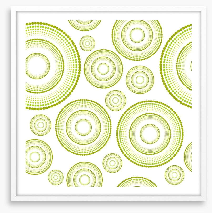 Green retro rings