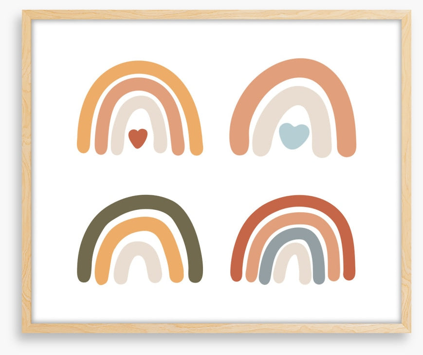 Four rainbows