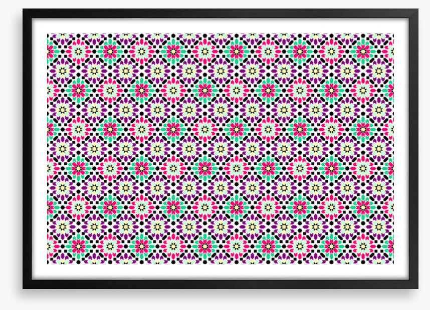 Pretty petal mosaic